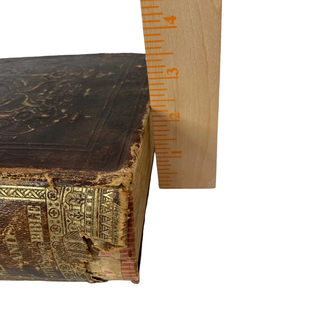 Antique‎ The Patriarchs And Prophets Christ And The Apostles  1874 Leather Bound